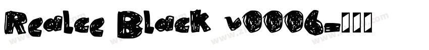 Realce Black v0006字体转换 Realce Black v0006字体转换
